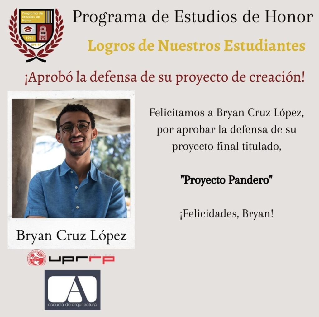 Logro de Bryan Cruz López
