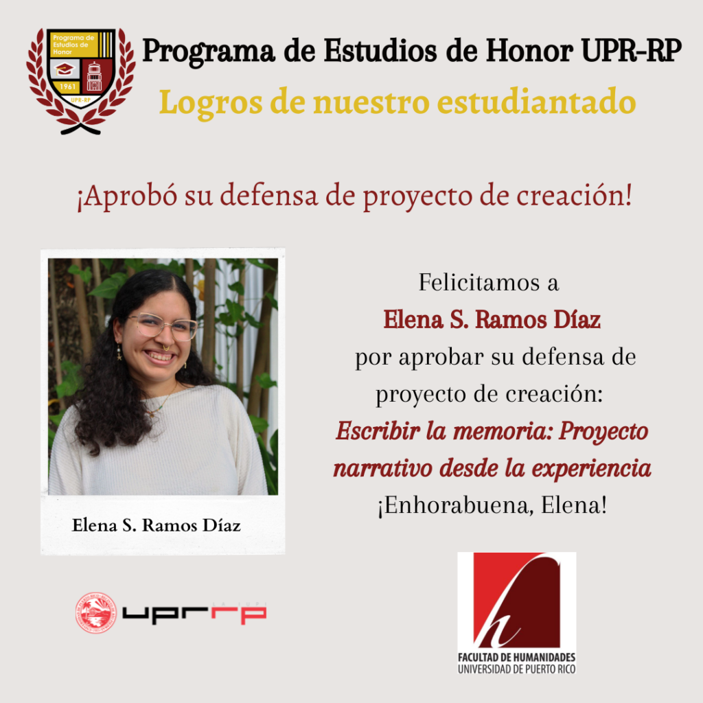 promo elena ramos defensa proyecto creativo